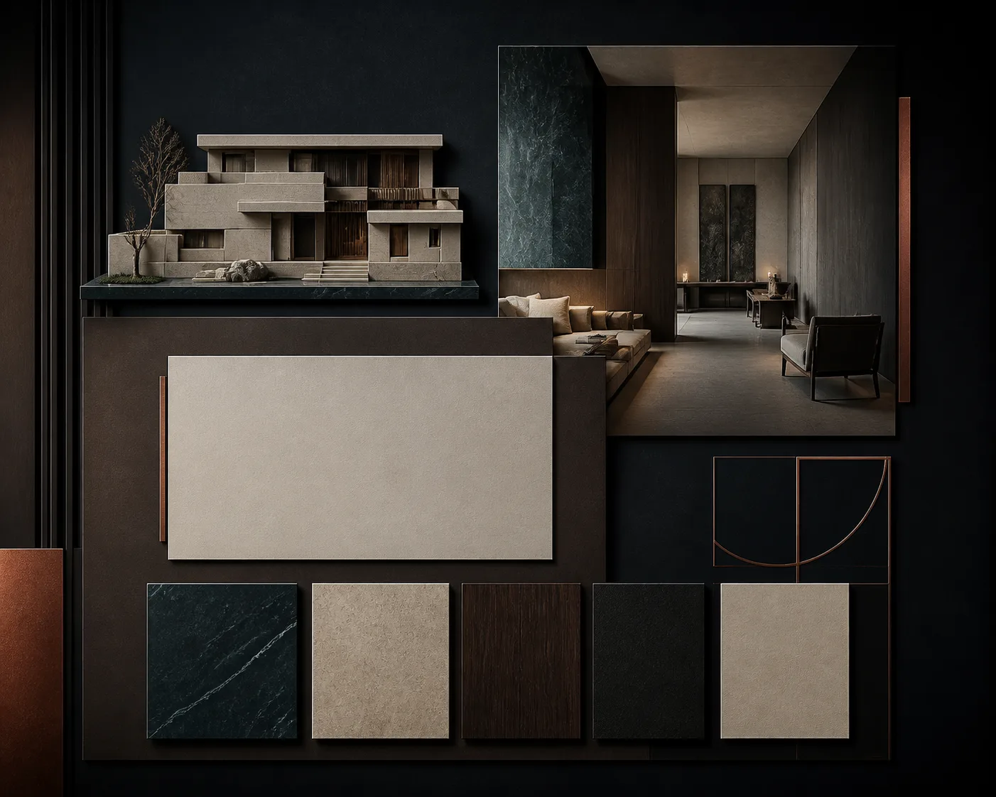 Conceptual Studio NSQ interior visual study