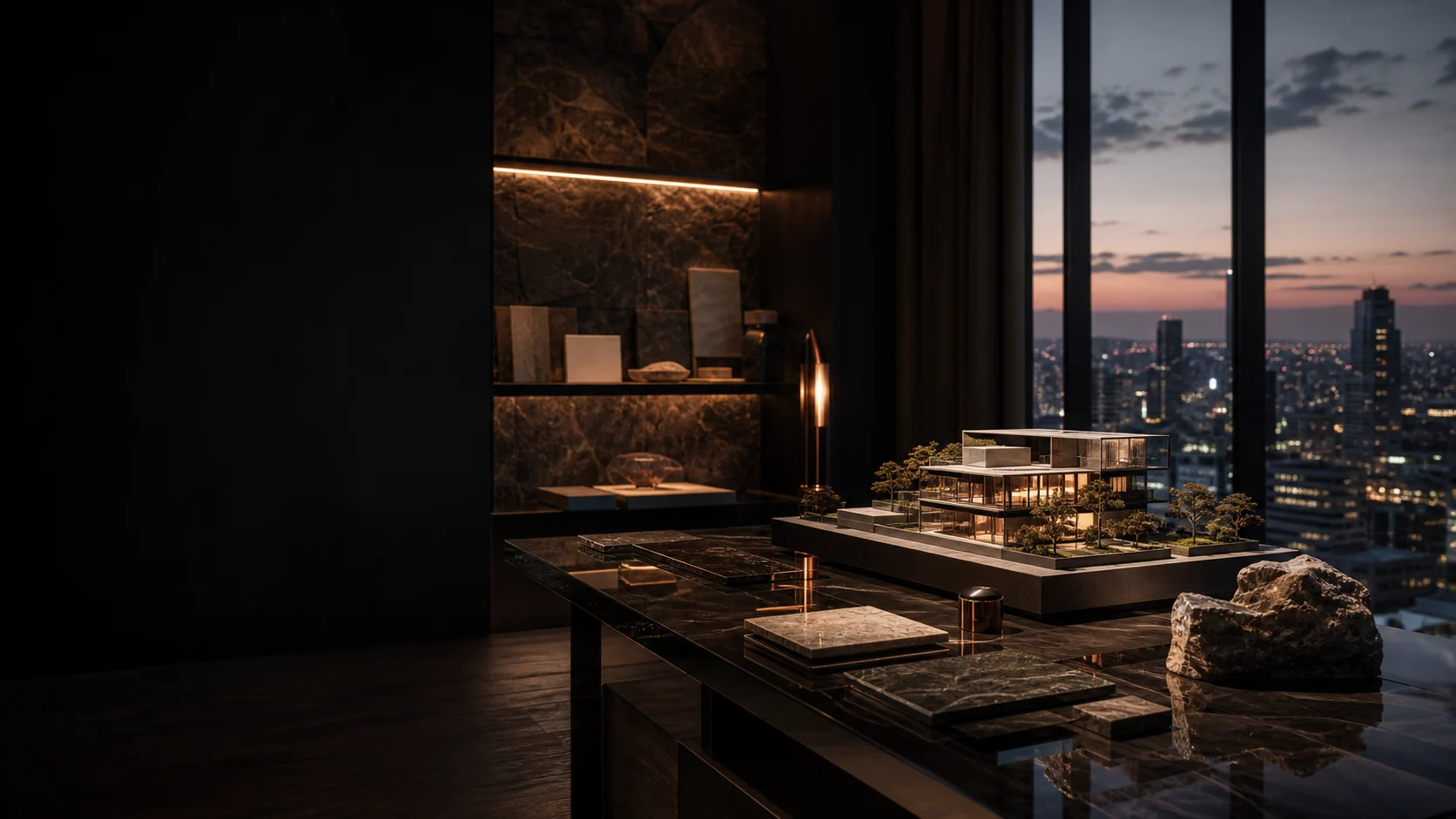 Conceptual Studio NSQ interior visual study
