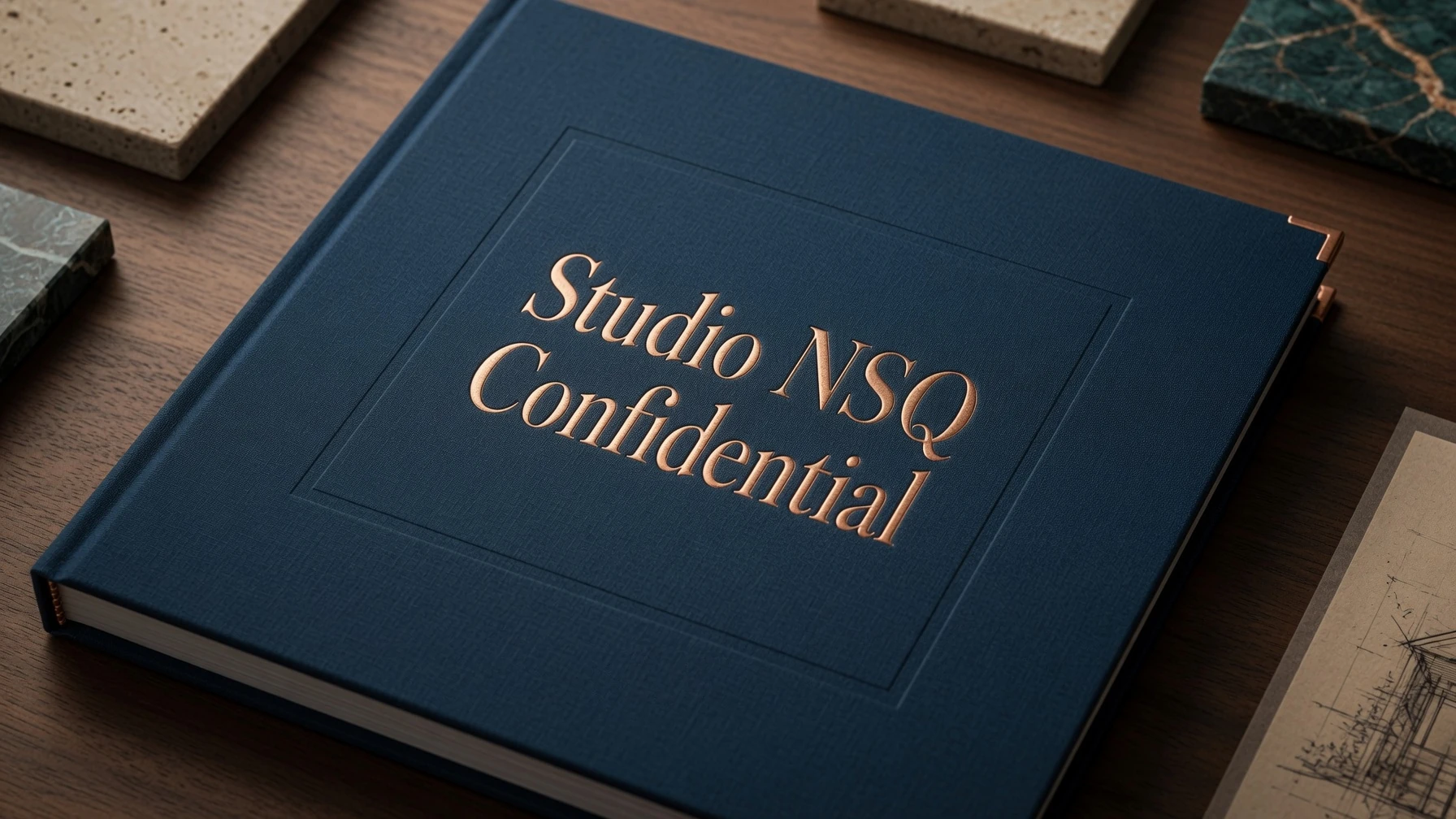 Studio NSQ confidential private project presentation book